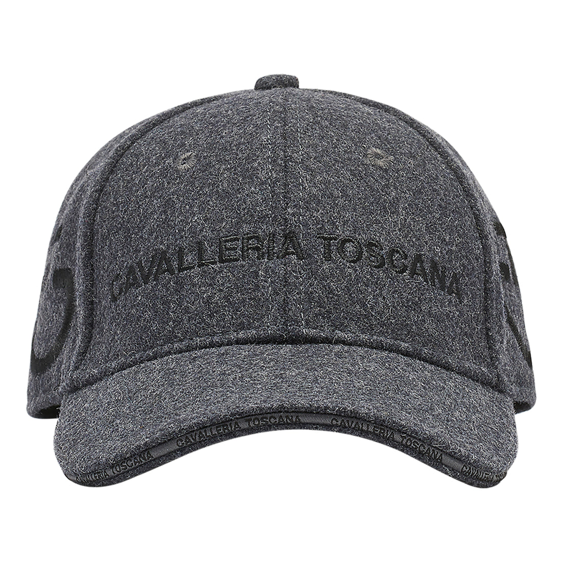 Casquette Baseball en Laine Grise - CAVALLERIA TOSCANA
