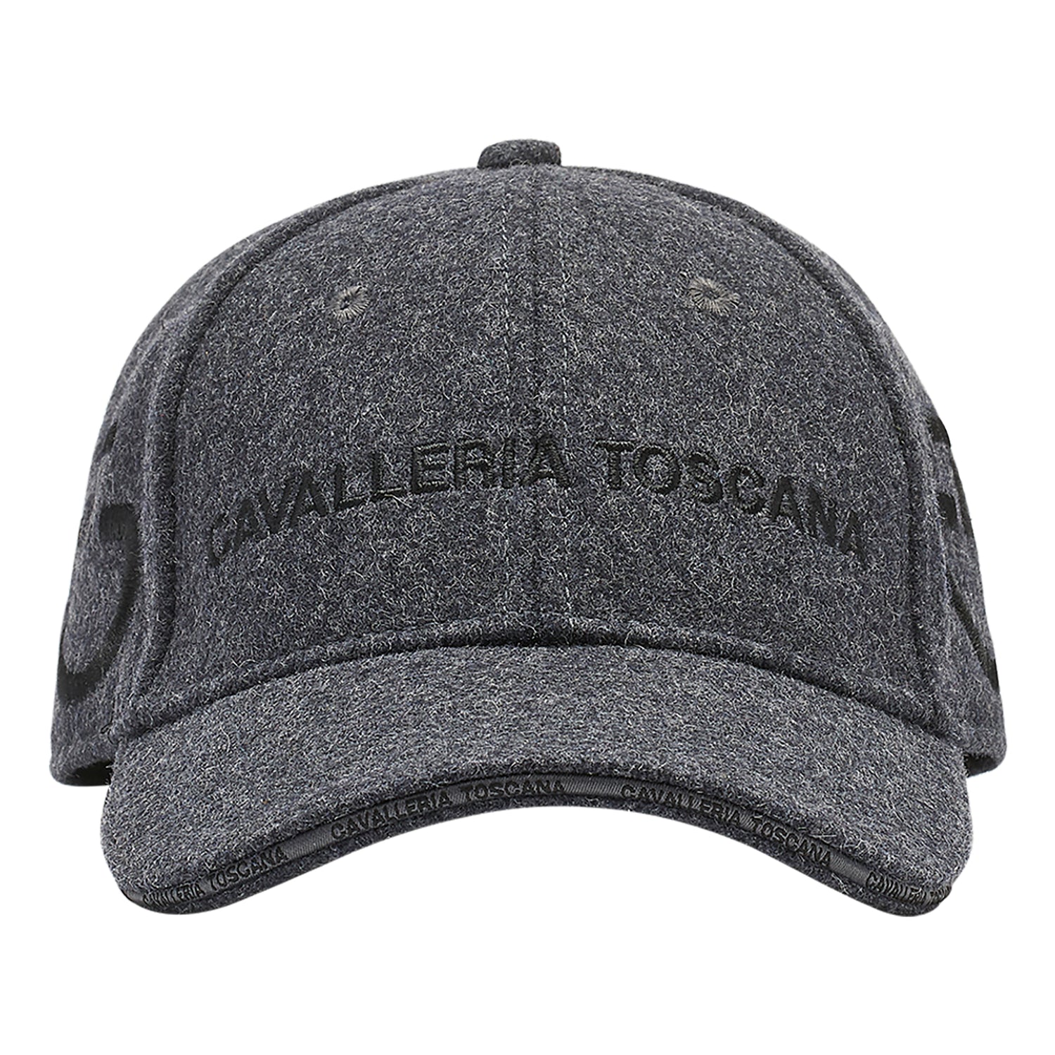 Casquette Baseball en Laine Grise - CAVALLERIA TOSCANA