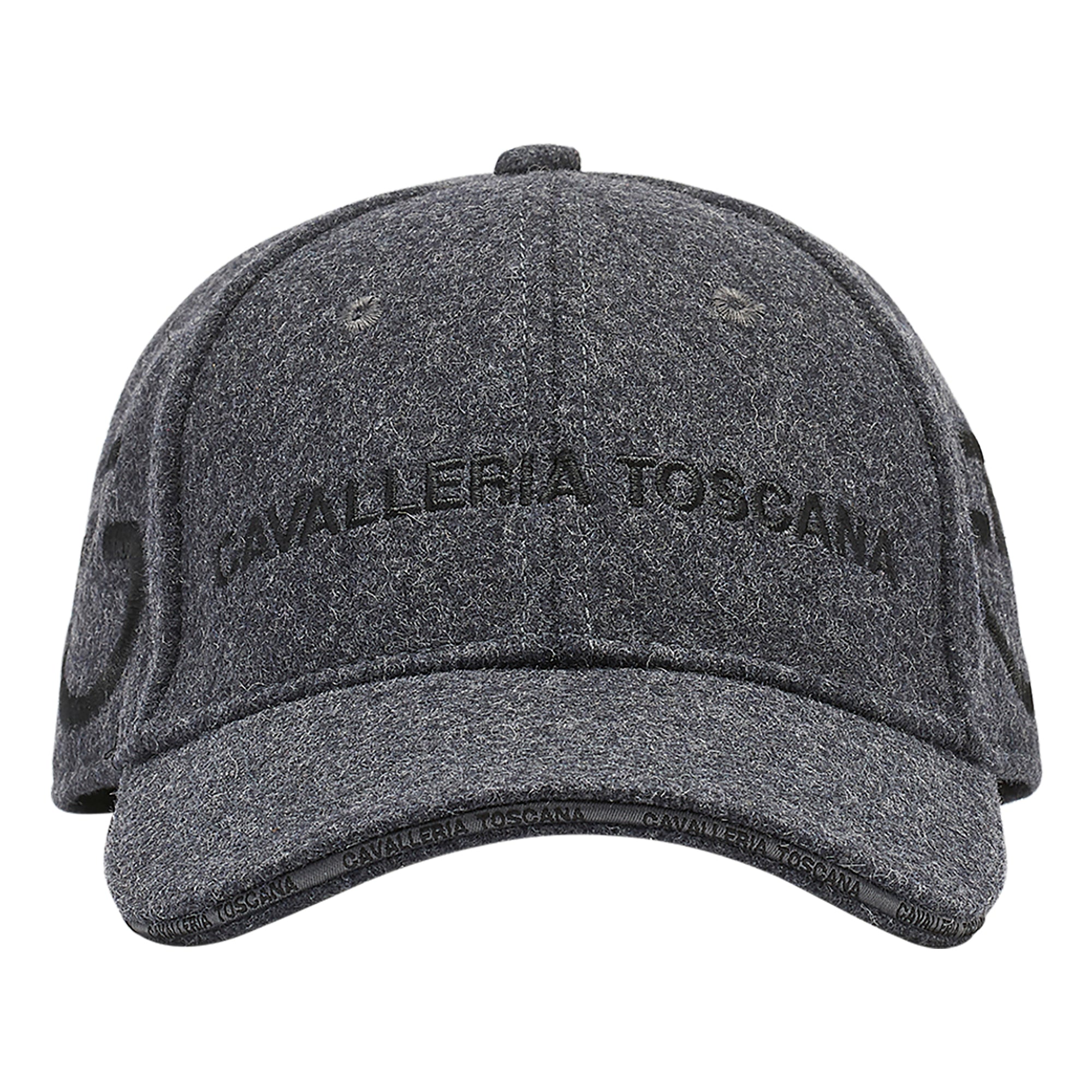 Casquette Baseball en Laine Grise - CAVALLERIA TOSCANA