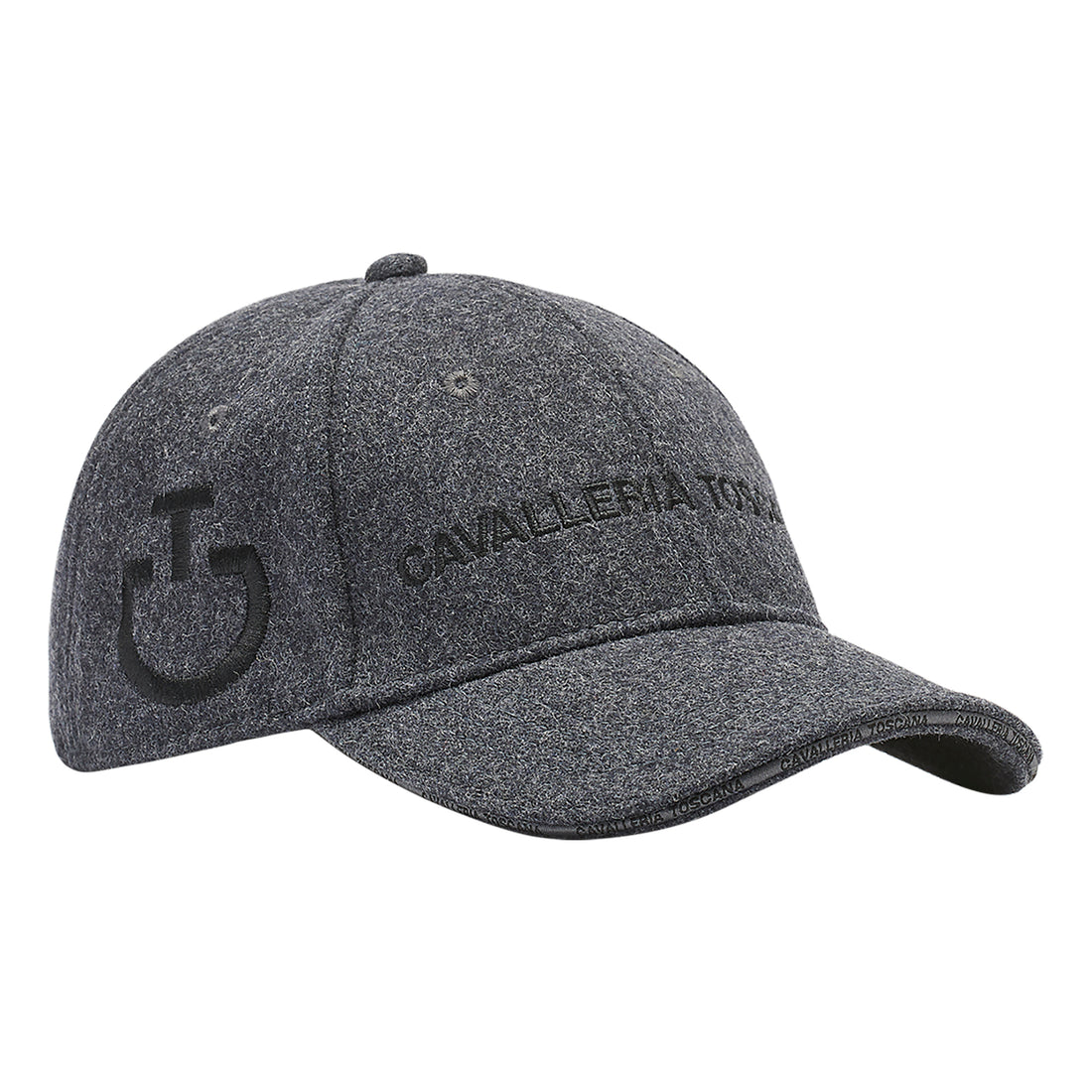 Casquette Baseball en Laine Grise - CAVALLERIA TOSCANA