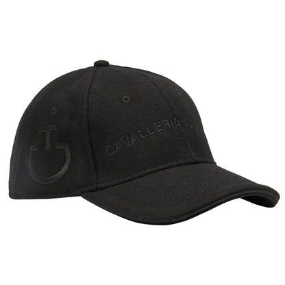 Casquette Baseball en Laine Noir - CAVALLERIA TOSCANA