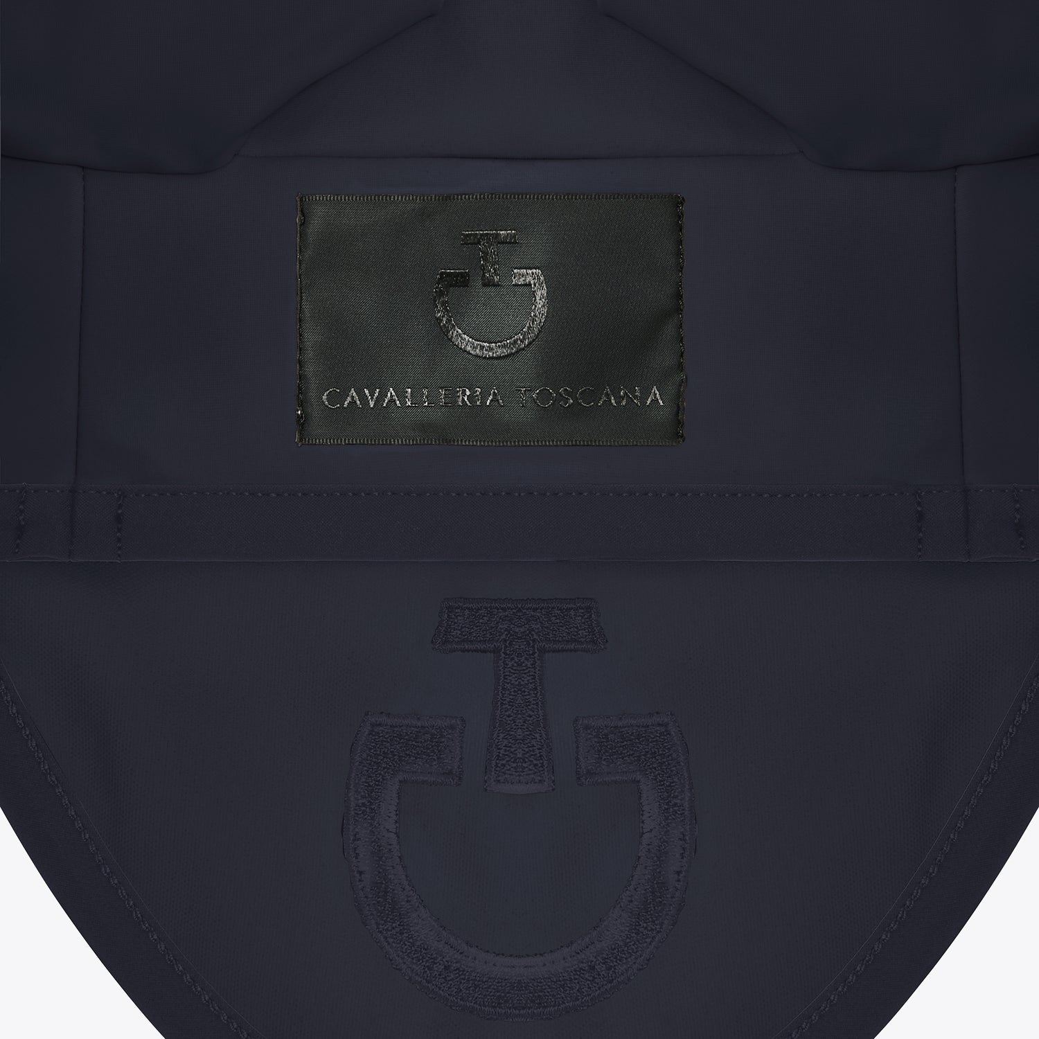 Bonnet anti-mouche tissu Bleu marine logo marine - CAVALLERIA TOSCANA