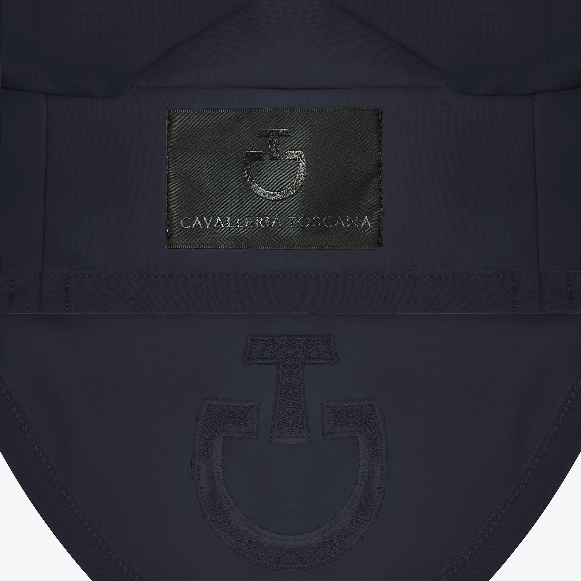Bonnet anti-mouche tissu Bleu marine logo marine - CAVALLERIA TOSCANA