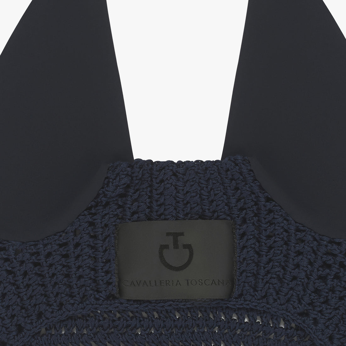 Bonnet anti-mouches crochet Bleu marine - CAVALLERIA TOSCANA