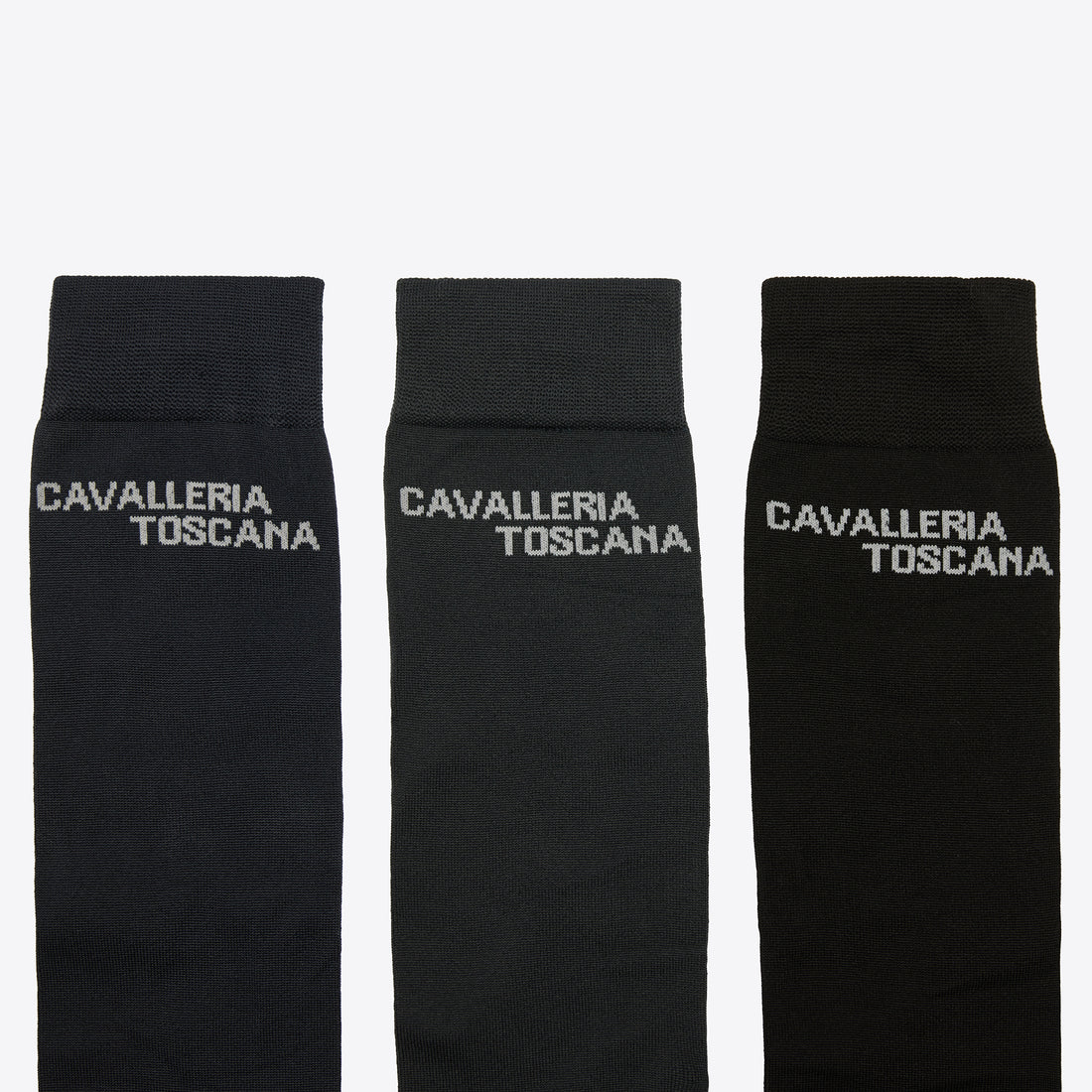 Pack 3 paires de chaussettes noir - CAVALLERIA TOSCANA