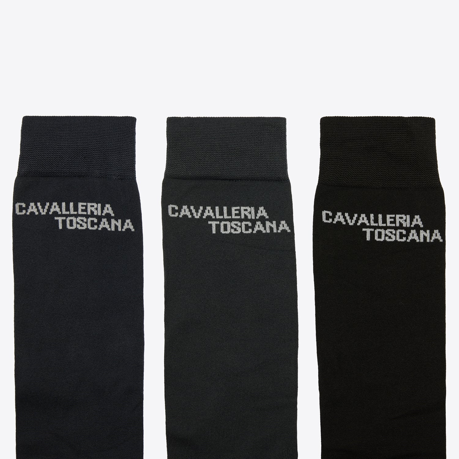 Pack 3 paires de chaussettes noir - CAVALLERIA TOSCANA