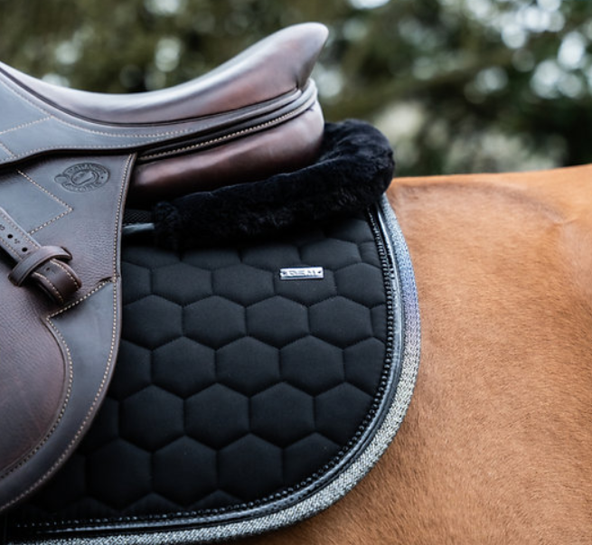 Tapis de selle Atlas Noir - GEM