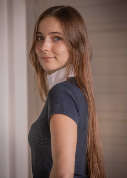 Polo de concours manches courtes Florence Mesh - PENELOPE COLLECTION