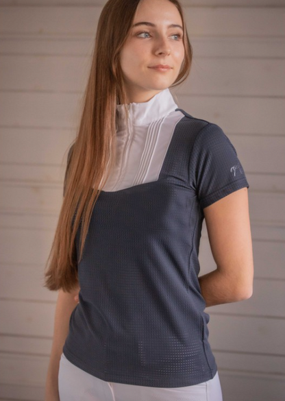 Polo de concours manches courtes Florence Mesh - PENELOPE COLLECTION