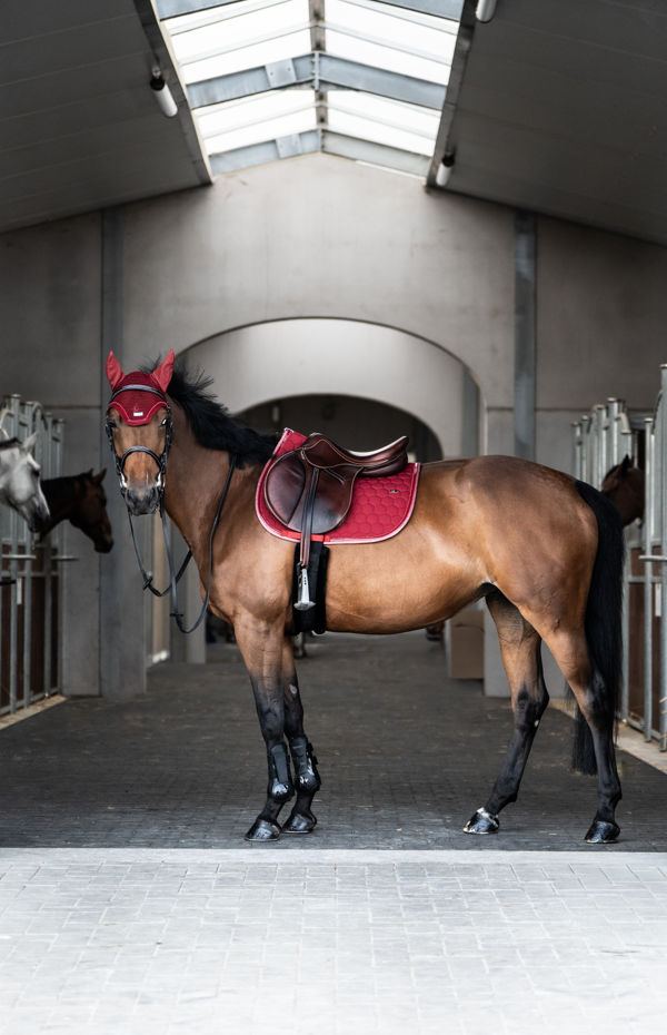 Tapis de selle Atlas Cerise - GEM
