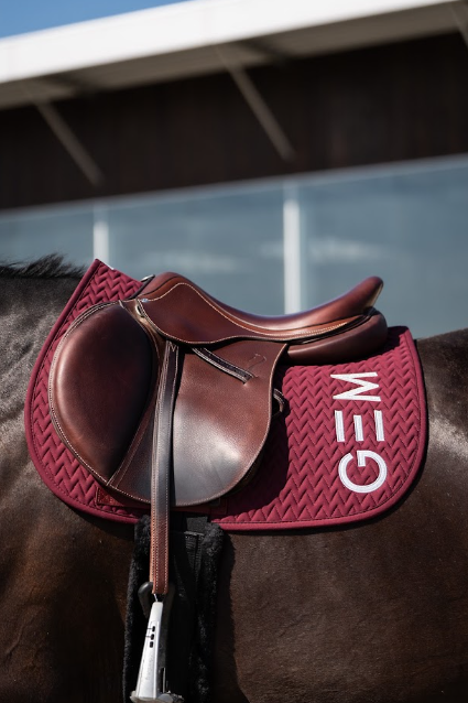 Tapis de selle TEN Bordeaux mixte - GEM