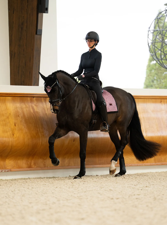 Tapis de selle Pink Glimmer DRESSAGE - EQUESTRIAN STOCKHOLM