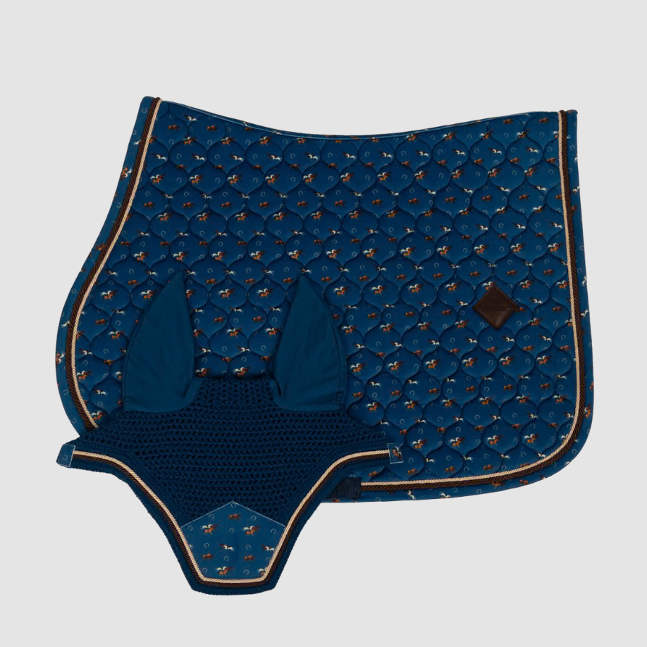 Tapis de selle Velvet Horse printing MIXTE - KENTUCKY