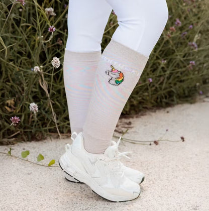 Chaussettes lot de 3 paires Glitter Unicorn _ KENTUCKY