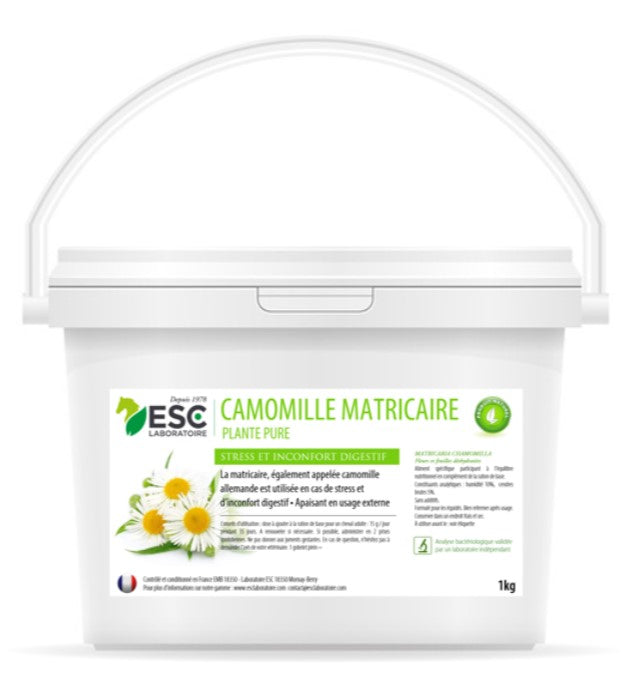 Camomille matricaire stress et digestion - ESC LABORATOIRE