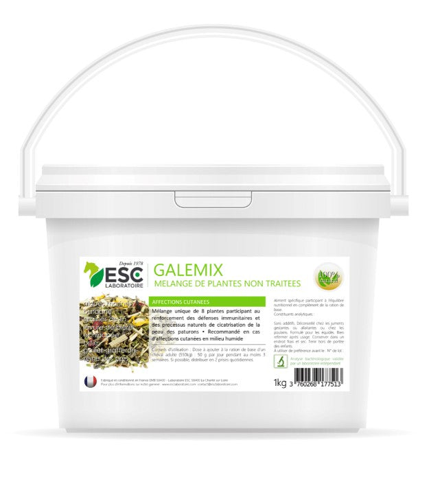 Galemix irritations cutanées cheval - ESC LABORATOIRE