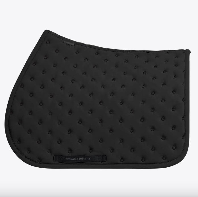 Tapis de selle Embrodery Noir CSO - CAVALLERIA TOSCANA