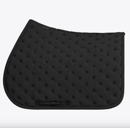 Tapis de selle Embrodery Noir CSO - CAVALLERIA TOSCANA