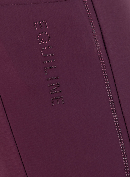 Legging hiver taille haute Knee grip GEGGIKH Bordeaux - EQUILINE