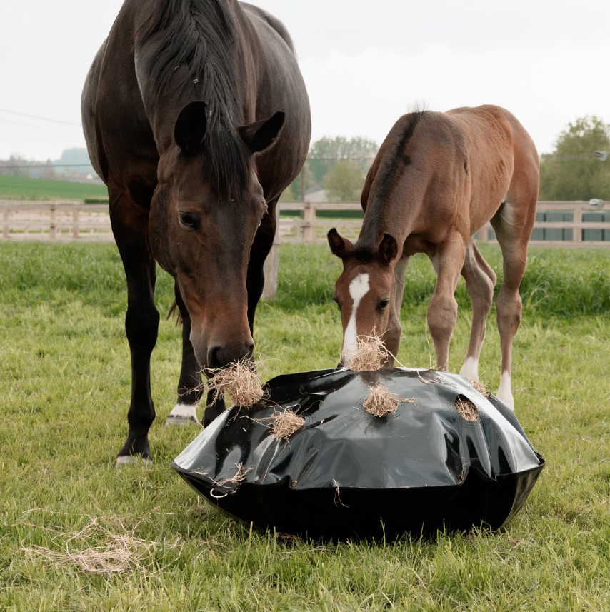 Sac à foin rond Play &amp; Slow feeder - Grooming Deluxe
