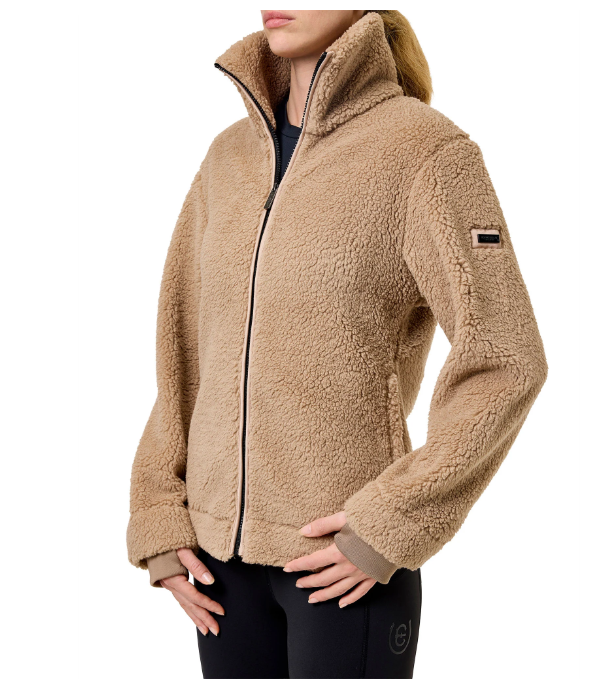 Veste Teddy Fleece Sand - Equestrian Stockholm