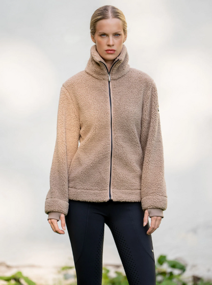 Veste Teddy Fleece Sand - Equestrian Stockholm