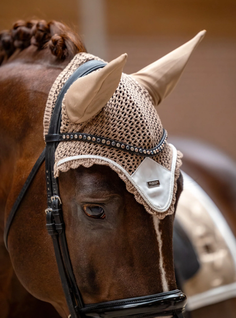 Bonnet anti-mouches Sand - EQUESTRIAN STOCKHOLM
