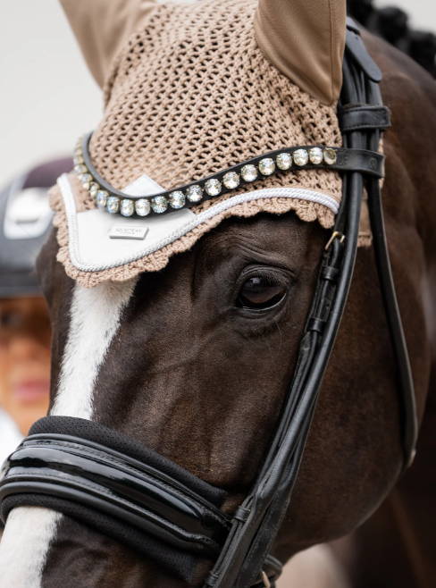Bonnet anti-mouches Sand - EQUESTRIAN STOCKHOLM
