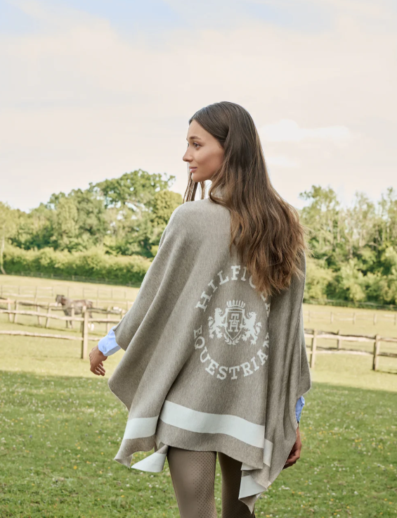 Cape poncho tricotée Greenwood - Tommy Equestrian