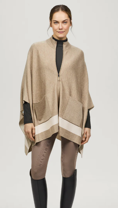 Cape poncho tricotée Greenwood - Tommy Equestrian