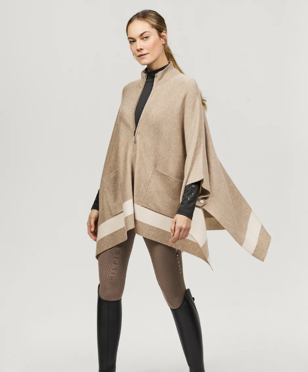 Cape poncho tricotée Greenwood - Tommy Equestrian