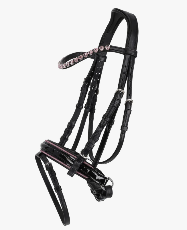 Bridon Bixie Rose avec renes - QHP