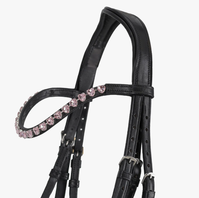 Bridon Bixie Rose avec renes - QHP