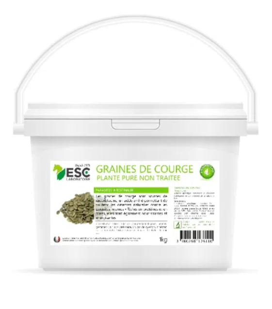 Graines de courge Parasite intestinaux - ESC LABORATOIRE