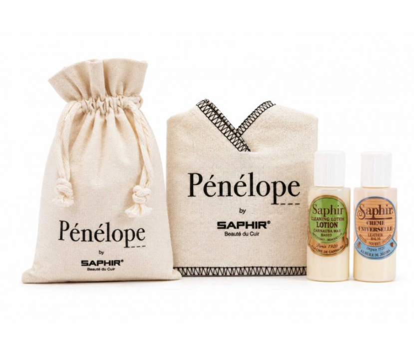 Kit de soin cuir SAPHIR - PENELOPE COLLECTION