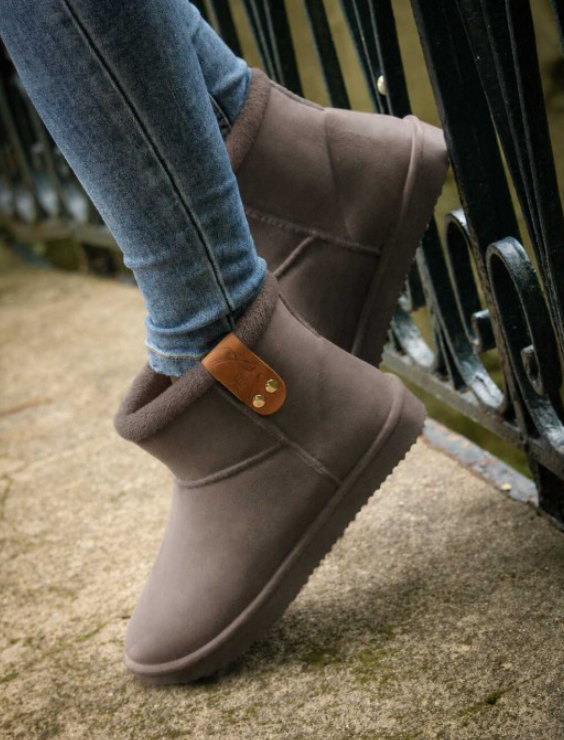 Boots fourrées Chocolat - PENELOPE COLLECTION