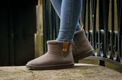 Boots fourrées Chocolat - PENELOPE COLLECTION