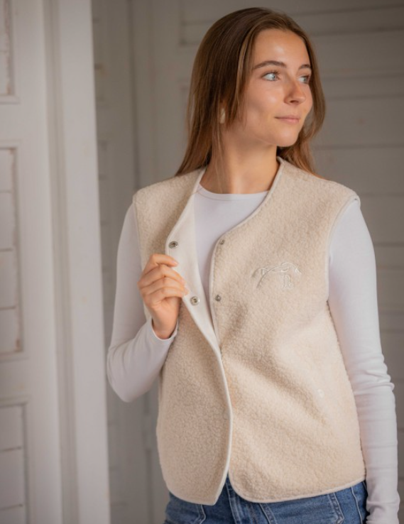 Veste sans manches Charline teddy - PENELOPE COLLECTION