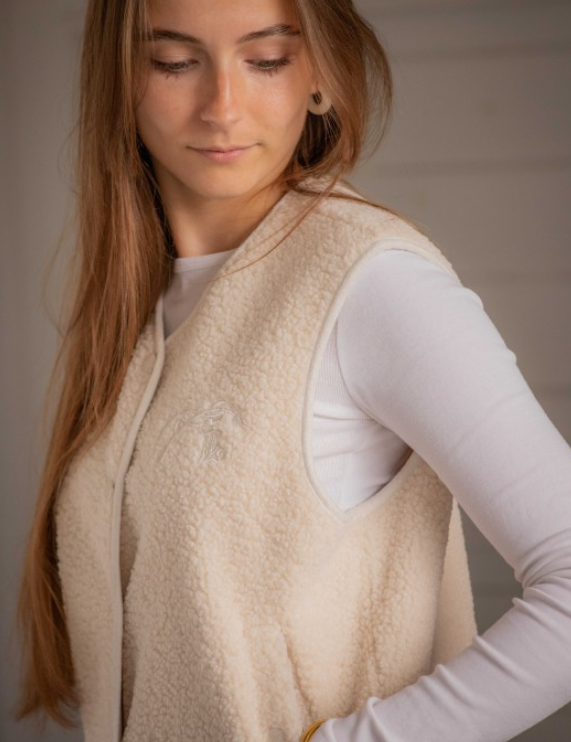 Veste sans manches Charline teddy - PENELOPE COLLECTION