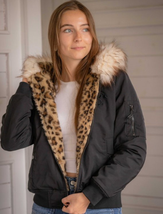 Bombers réversible LeoLyon manches longues - PENELOPE COLLECTION