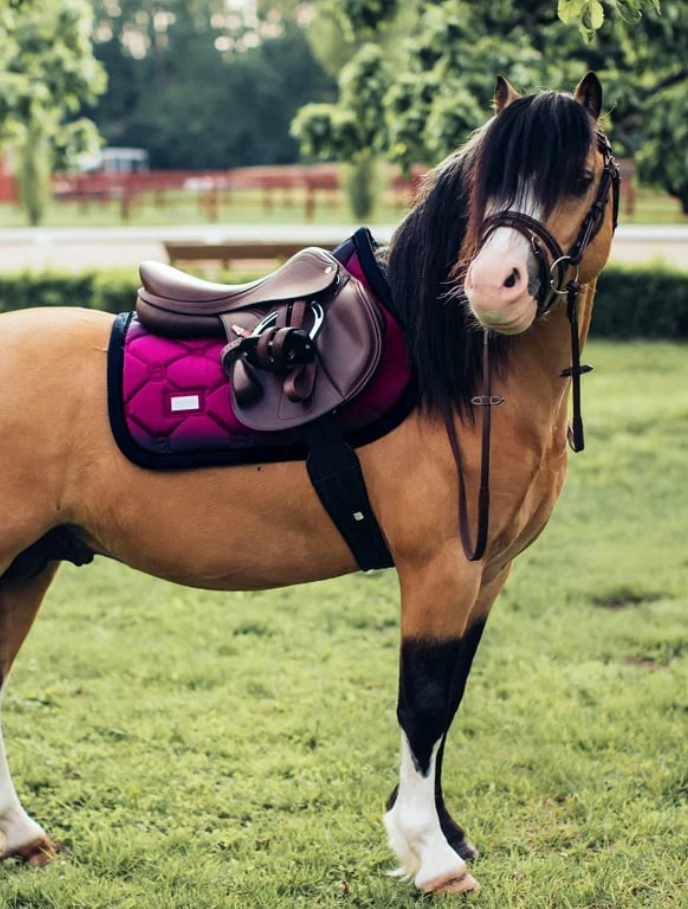 Tapis de selle Faded Fuschia MIXTE - EQUESTRIAN STOCKHOLM