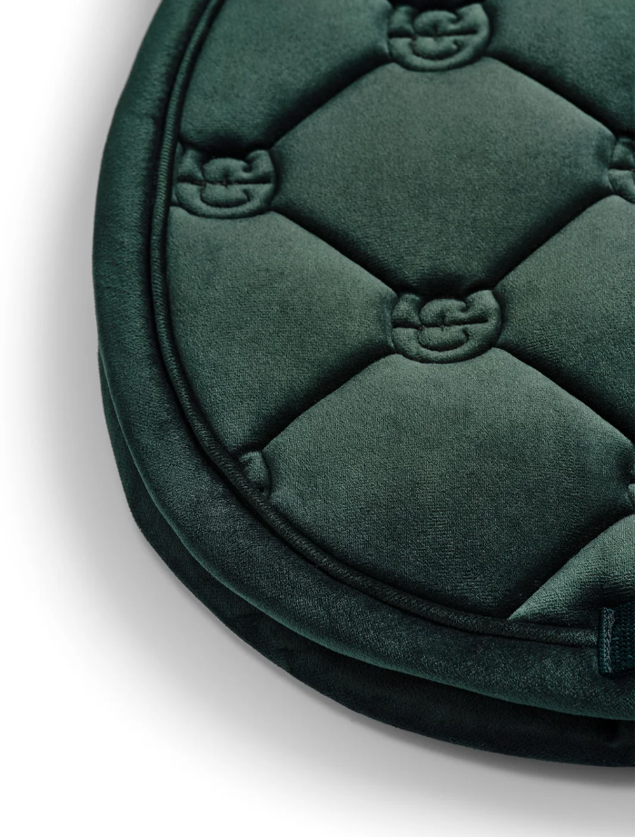 Tapis de selle Velvet Sycamore Green MIXTE – EQUESTRIAN STOCKHOLM