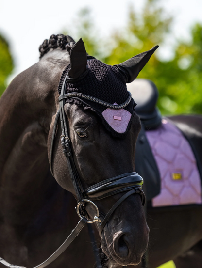 Bonnet anti-mouches Pink Glimmer - EQUESTRIAN STOCKHOLM
