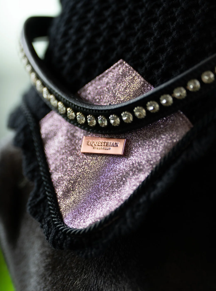 Bonnet anti-mouches Pink Glimmer - EQUESTRIAN STOCKHOLM