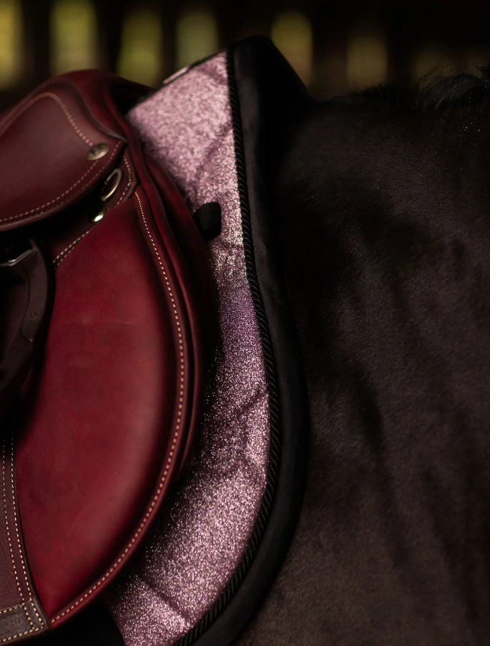 Tapis de selle Pink Glimmer MIXTE - EQUESTRIAN STOCKHOLM