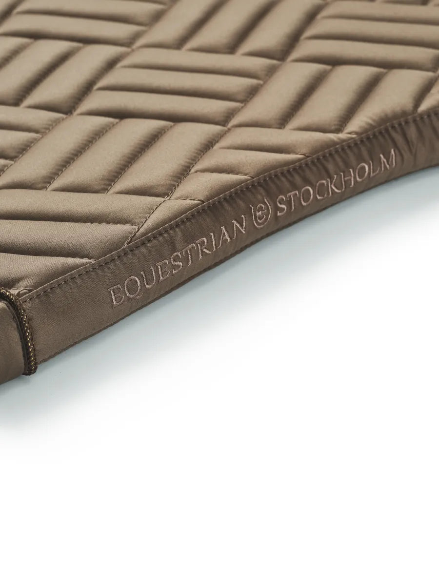Tapis de selle Modern Champagne MIXTE - Equestrian Stockholm