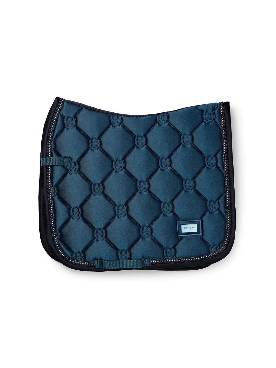 Tapis de selle Crystal Shine Blue Meadow DRESSAGE - EQUESTRIAN STOCKHOLM
