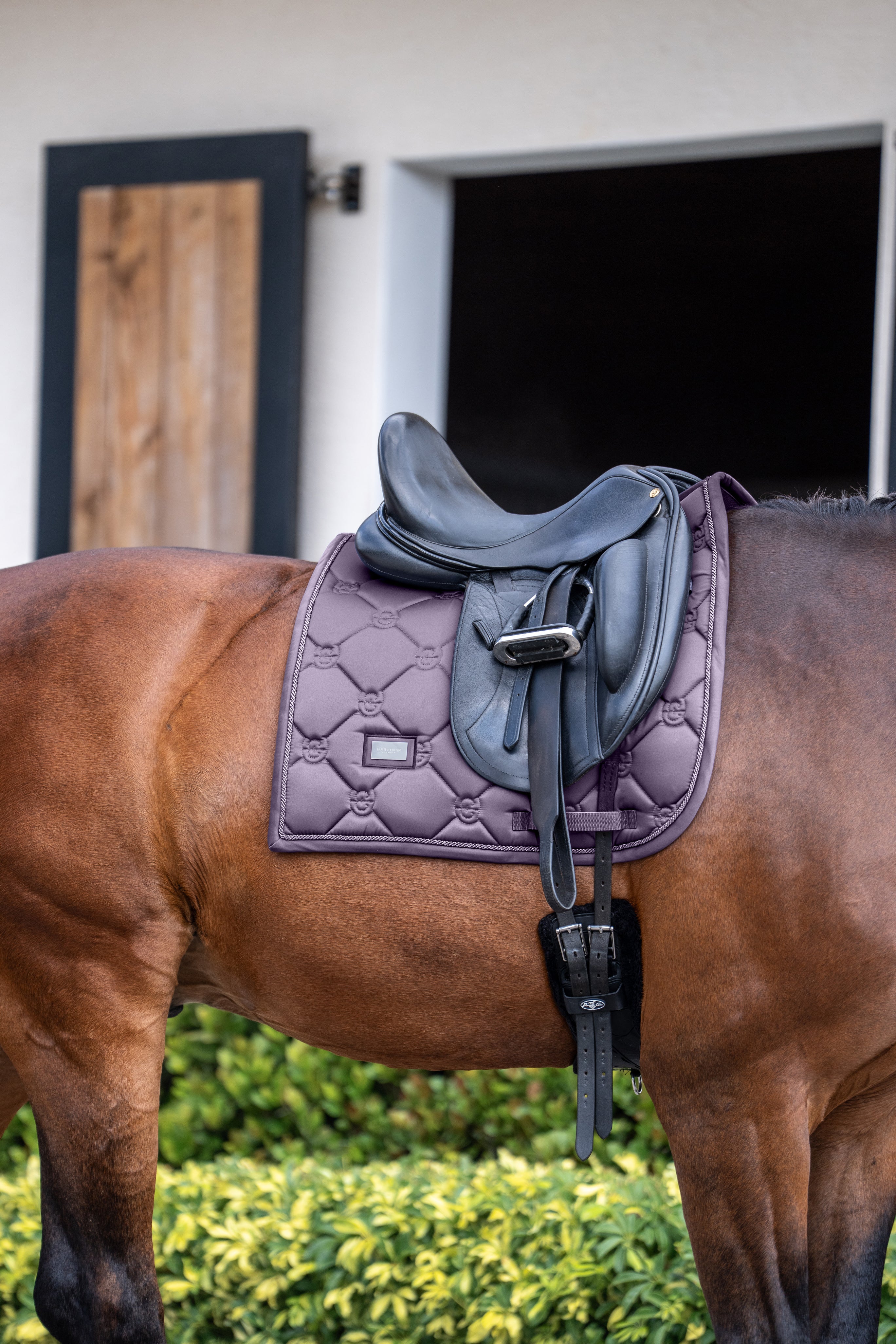 Tapis de selle Dark Violet DRESSAGE - Equestrian Stockholm