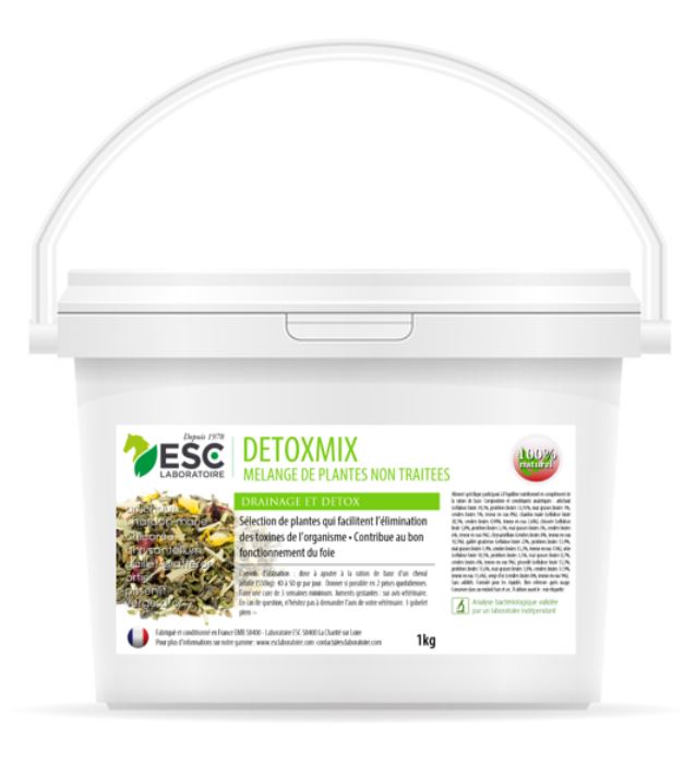 Detoxmix Drainage et detox - ESC LABORATOIRE