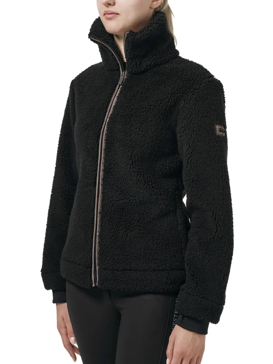 Veste polaire Teddy Black Mocha - Equestrian Stockholm